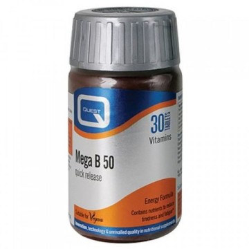 QUEST VITAMIN B-COMPLEX QUICK RELEASE 30tabs QUEST VITAMIN B-COMPLEX QUICK RELEASE 30tabs